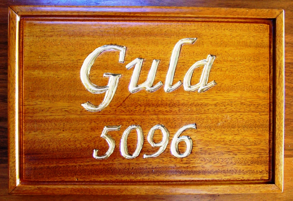 Gula sign detail