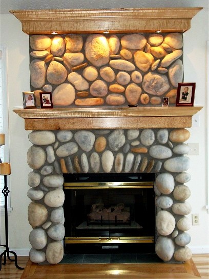 Huber Fireplace Large